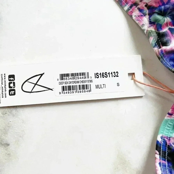 MINKPINK Deep Sea Daydream Bikini Bottom NWT - Picture 8 of 8